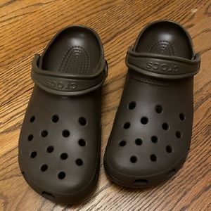 Chocolate Brown Crocs
